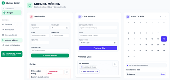 EduMate Senior: compañía inteligente para personas mayores